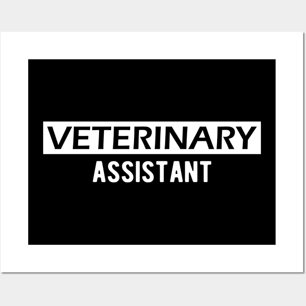 Veterinary Assistant Wall Art by KC Happy Shop